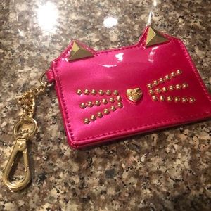 Key chain wallet- Betsey Johnson